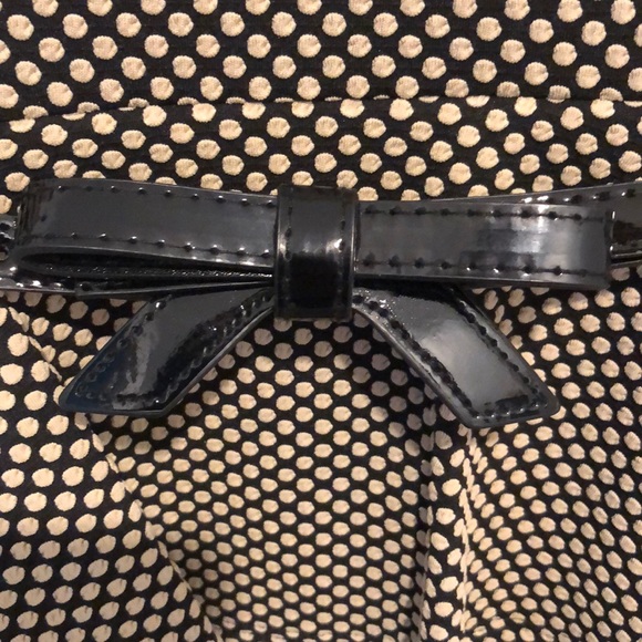 Dress Barn peplum polka dot dress size 10 - Picture 3 of 5